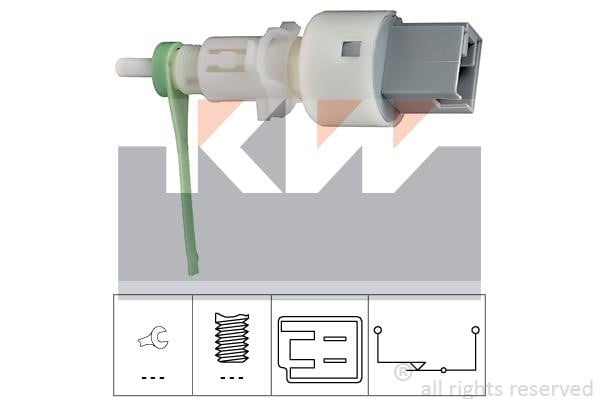 KW 510159 Clutch pedal position sensor 510159: Buy near me in Poland at 2407.PL - Good price!