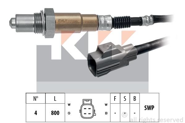 KW 497578 Lambda sensor 497578: Buy near me in Poland at 2407.PL - Good price!