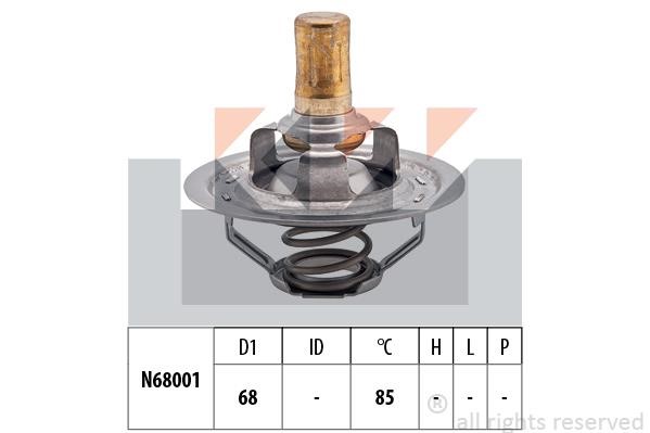 KW 580310S Thermostat, coolant 580310S: Buy near me in Poland at 2407.PL - Good price!