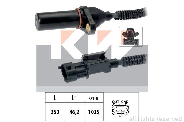 KW 453571 Crankshaft position sensor 453571: Buy near me in Poland at 2407.PL - Good price!