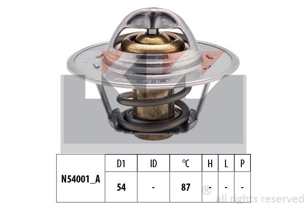 KW 580268S Thermostat, Kühlmittel 580268S: Kaufen Sie zu einem guten Preis in Polen bei 2407.PL!