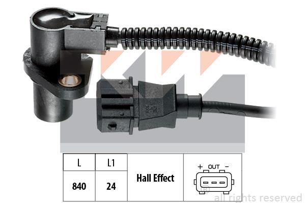 KW 453.314 Crankshaft position sensor 453314: Buy near me in Poland at 2407.PL - Good price!