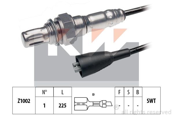 KW 497383 Lambda sensor 497383: Buy near me at 2407.PL in Poland at an Affordable price!