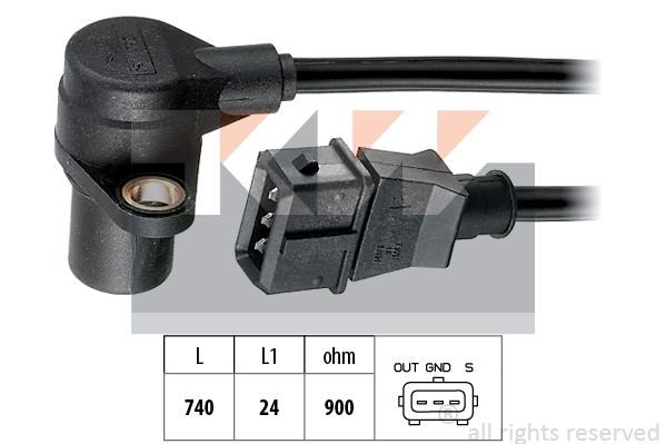 KW 453.214 Crankshaft position sensor 453214: Buy near me in Poland at 2407.PL - Good price!