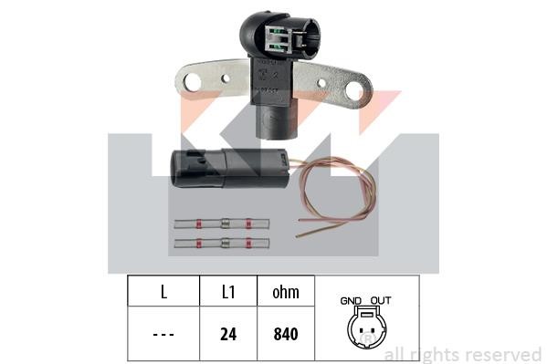KW 453.199K Crankshaft position sensor 453199K: Buy near me in Poland at 2407.PL - Good price!