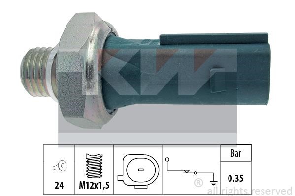 KW 500 177 Oil pressure sensor 500177: Buy near me in Poland at 2407.PL - Good price!