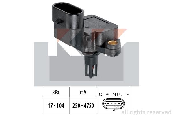 KW 493.081 MAP Sensor 493081: Buy near me in Poland at 2407.PL - Good price!