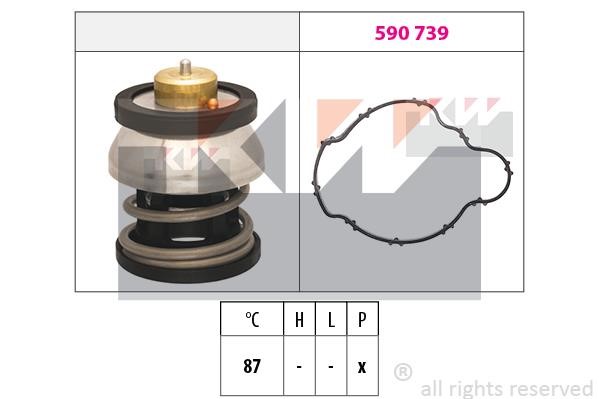 KW 579 976 Thermostat, coolant 579976: Buy near me in Poland at 2407.PL - Good price!