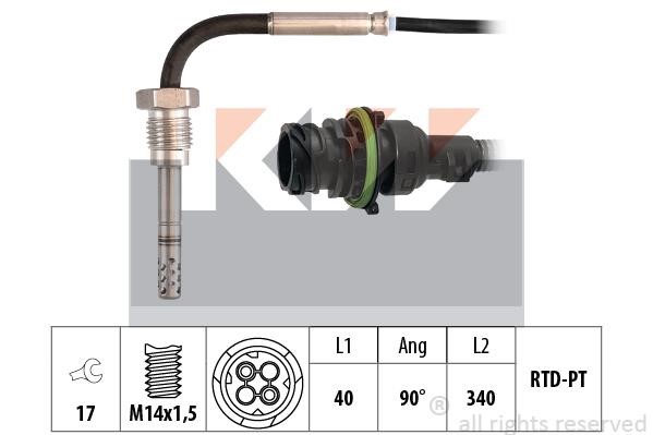 KW 422 366 Exhaust gas temperature sensor 422366: Buy near me at 2407.PL in Poland at an Affordable price!
