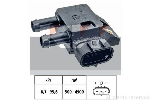 KW 493 386 Sensor, exhaust pressure 493386: Buy near me in Poland at 2407.PL - Good price!