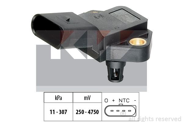 KW 493 388 Boost pressure sensor 493388: Buy near me at 2407.PL in Poland at an Affordable price!