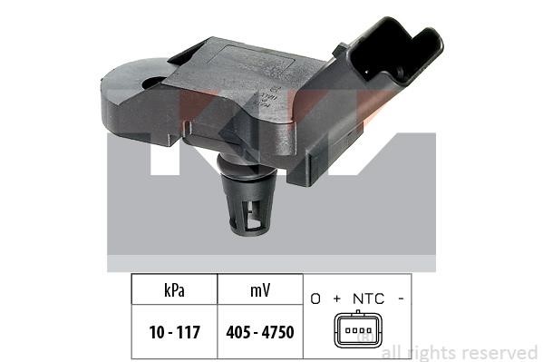 KW 493080 MAP Sensor 493080: Buy near me in Poland at 2407.PL - Good price!