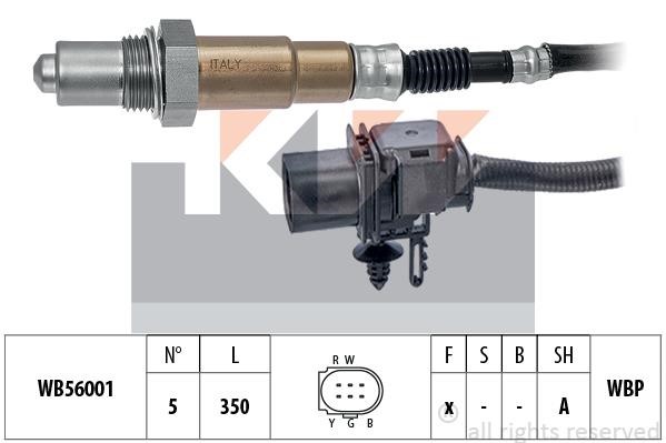 KW 498 391 Lambda sensor 498391: Buy near me in Poland at 2407.PL - Good price!