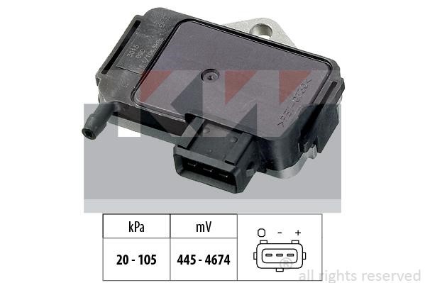 KW 493015 MAP Sensor 493015: Buy near me in Poland at 2407.PL - Good price!