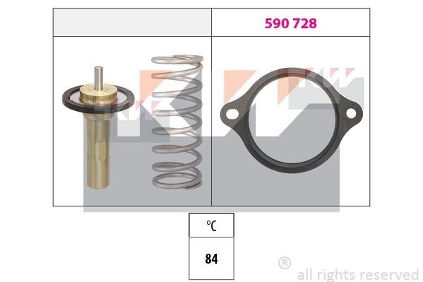 KW 579 971 Thermostat, coolant 579971: Buy near me in Poland at 2407.PL - Good price!