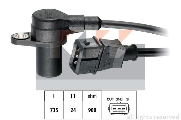 KW 453074 Crankshaft position sensor 453074: Buy near me in Poland at 2407.PL - Good price!