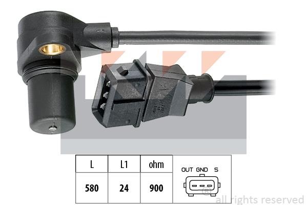 KW 453215 Crankshaft position sensor 453215: Buy near me in Poland at 2407.PL - Good price!