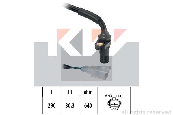 KW 453465 Crankshaft position sensor 453465: Buy near me in Poland at 2407.PL - Good price!