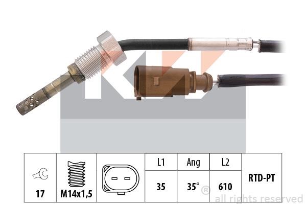 KW 422 199 Exhaust gas temperature sensor 422199: Buy near me in Poland at 2407.PL - Good price!