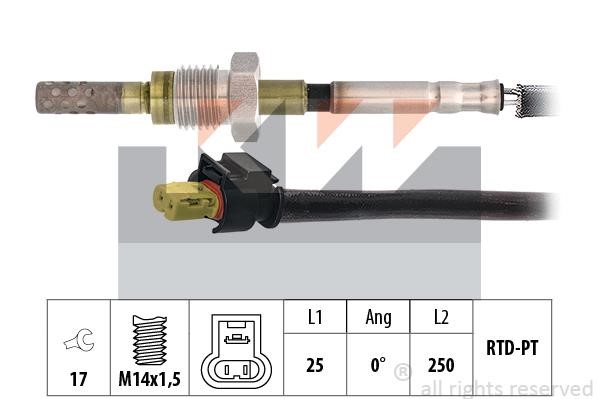 KW 422 200 Exhaust gas temperature sensor 422200: Buy near me in Poland at 2407.PL - Good price!