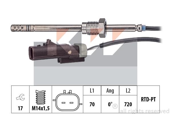 KW 422 365 Exhaust gas temperature sensor 422365: Buy near me in Poland at 2407.PL - Good price!