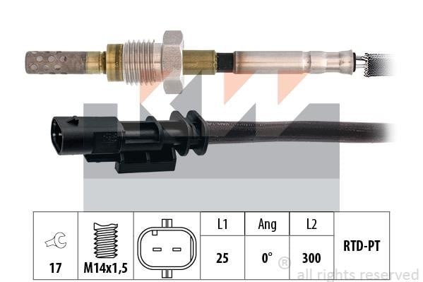 KW 422 216 Exhaust gas temperature sensor 422216: Buy near me in Poland at 2407.PL - Good price!