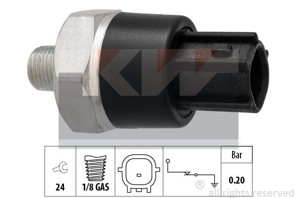 KW 500166 Oil pressure sensor 500166: Buy near me in Poland at 2407.PL - Good price!