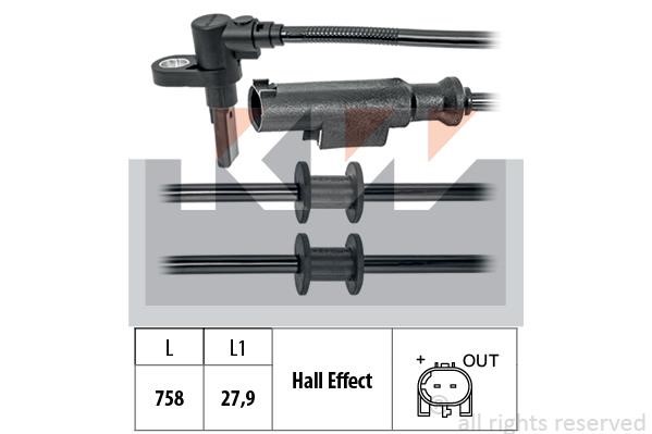 KW 460 204 Датчик АБС (ABS) 460204: Приваблива ціна - Купити у Польщі на 2407.PL!