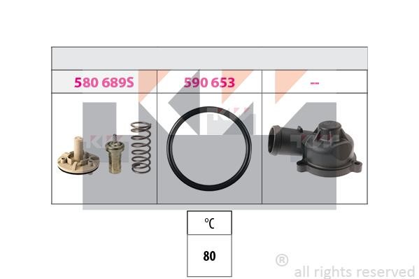 KW 580689K Thermostat, coolant 580689K: Buy near me in Poland at 2407.PL - Good price!