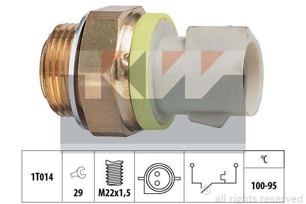 KW 550.280 Датчик увімкнення вентилятора 550280: Приваблива ціна - Купити у Польщі на 2407.PL!
