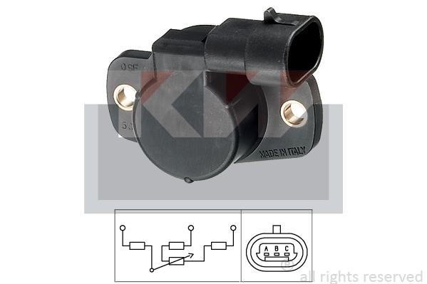 KW 495.001 Throttle position sensor 495001: Buy near me in Poland at 2407.PL - Good price!