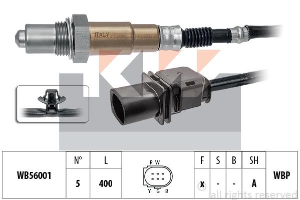 KW 498 403 Lambda sensor 498403: Buy near me in Poland at 2407.PL - Good price!