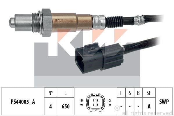 KW 498262 Lambda sensor 498262: Buy near me at 2407.PL in Poland at an Affordable price!