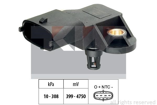 KW 493 410 Boost pressure sensor 493410: Buy near me in Poland at 2407.PL - Good price!
