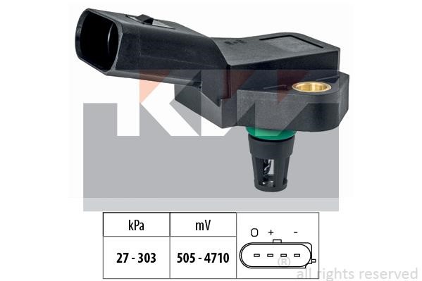 KW 493 228 MAP Sensor 493228: Buy near me in Poland at 2407.PL - Good price!