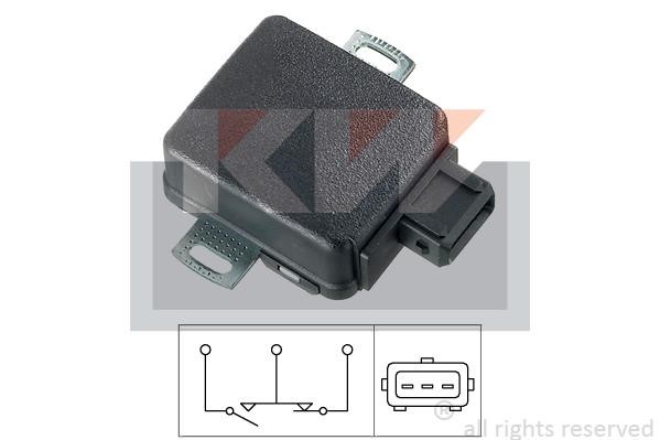 KW 495.066 Throttle position sensor 495066: Buy near me in Poland at 2407.PL - Good price!