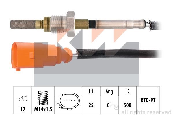 KW 422 175 Exhaust gas temperature sensor 422175: Buy near me in Poland at 2407.PL - Good price!