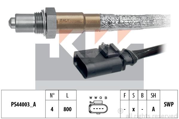 KW 498250 Lambda sensor 498250: Buy near me in Poland at 2407.PL - Good price!