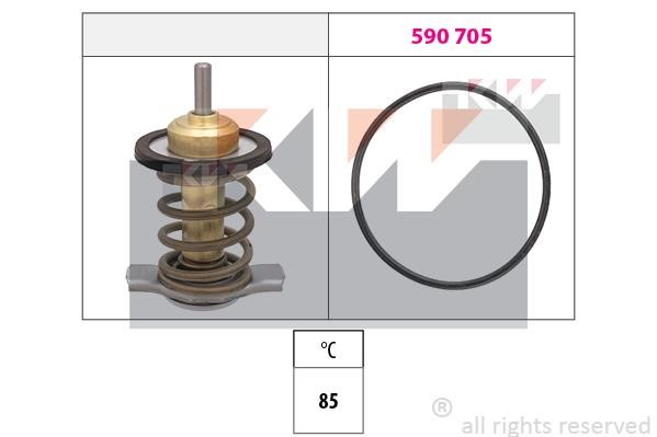 KW 579 953 Thermostat, coolant 579953: Buy near me in Poland at 2407.PL - Good price!