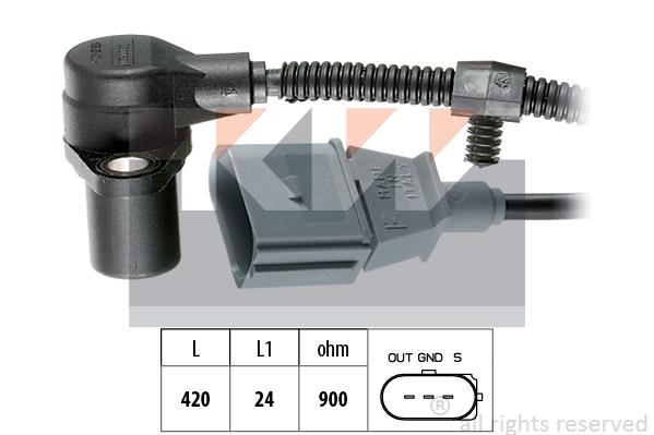 KW 453.320 Crankshaft position sensor 453320: Buy near me in Poland at 2407.PL - Good price!