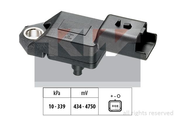 KW 493 398 Air Pressure Sensor, height adaptation 493398: Buy near me in Poland at 2407.PL - Good price!