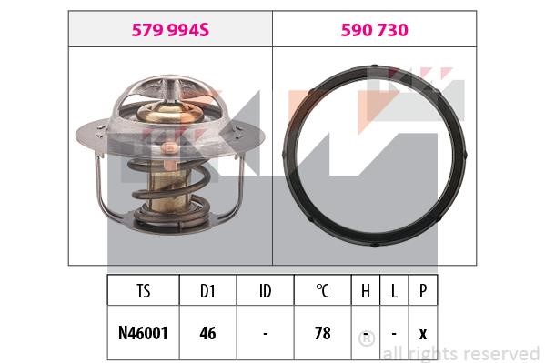 KW 579 994 Термостат 579994: Отличная цена - Купить в Польше на 2407.PL!
