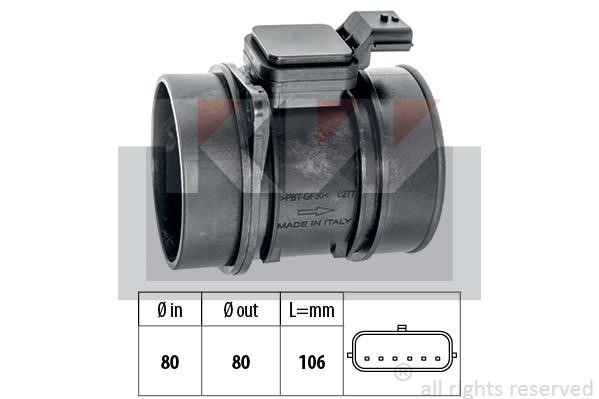KW 491 361 Air Flow Sensor 491361: Buy near me at 2407.PL in Poland at an Affordable price!