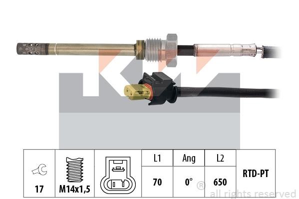 KW 422 069 Exhaust gas temperature sensor 422069: Buy near me in Poland at 2407.PL - Good price!