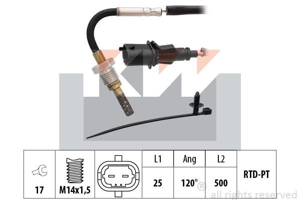KW 422 223 Exhaust gas temperature sensor 422223: Buy near me in Poland at 2407.PL - Good price!