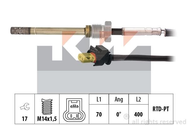 KW 422 209 Exhaust gas temperature sensor 422209: Buy near me in Poland at 2407.PL - Good price!