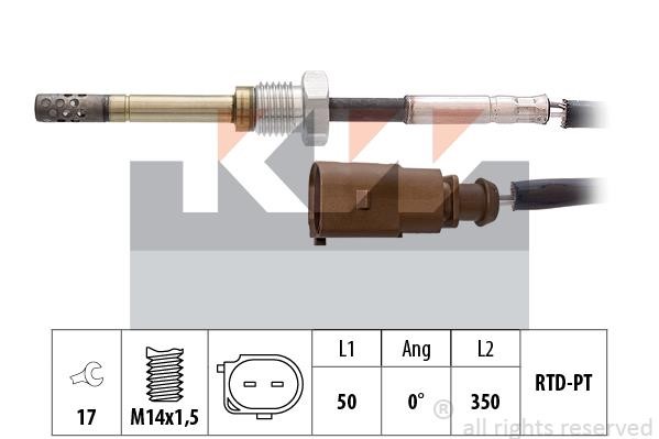 KW 422 264 Exhaust gas temperature sensor 422264: Buy near me in Poland at 2407.PL - Good price!