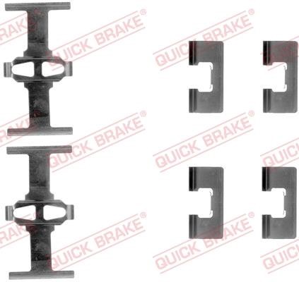 Kawe 109-1092 Mounting kit brake pads 1091092: Buy near me in Poland at 2407.PL - Good price!