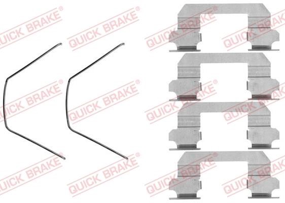 Kawe 109-1789 Mounting kit brake pads 1091789: Buy near me in Poland at 2407.PL - Good price!