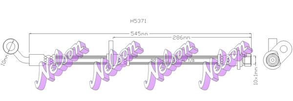 Kawe H5371 Bremsschlauch H5371: Kaufen Sie zu einem guten Preis in Polen bei 2407.PL!